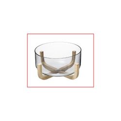 ENSALADERA CRISTAL C/BASE 24 CM.