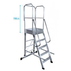 EP-1. ESCALERA PLATAFORMA MOVIL 4 ESCALONES 60X90