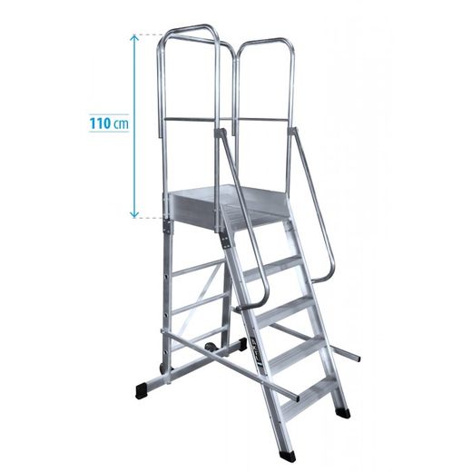 EP-1. ESCALERA PLATAFORMA MOVIL 4 ESCALONES 60X90