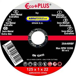 E+P INOX. 125X1X22 A46RBF