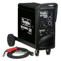 EQUIPO DE SOLDADURA INVERTER HILO MIG-MAG/FLUX/BRAZING/MMA/TI DC-LIFT. SINERGICO. 220 A
