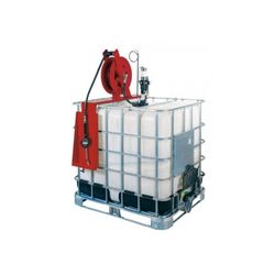 EQUIPO PARA SUMINISTRAR ACEITE DESDE CONTENEDOR 1000 L CON ENROLLADOR