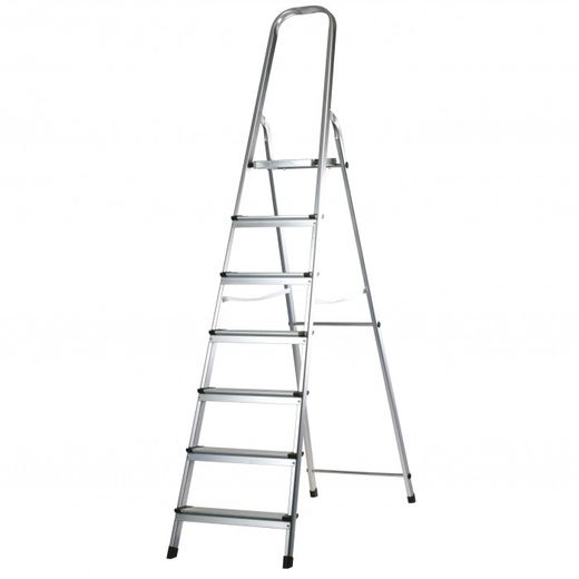 ESCALERA 485-7 PELDAÑOS ALUMINIO (S)