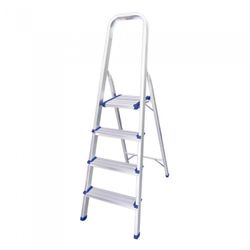ESCALERA DE ALUMINIO CON 4 PELDAÑOS