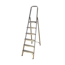 ESCALERA DE ALUMINIO CON 6 PELDAÑOS