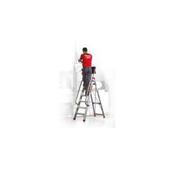 ESCALERA DE TIJERA PROFESIONAL CON 7 PELDAÑOS.