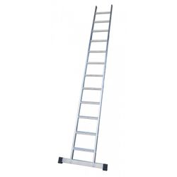 ESCALERA FIJA CON BASE DE 12 PELDAÑOS ANCHOS