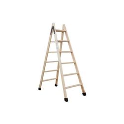 ESCALERA MADERA S7 DE 6 PELDAÑOS
