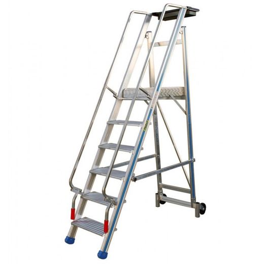 ESCALERA PARA ALMACENES FORTEZA, ALTURA PLAT. 250 CM, PELDAÑOS 10