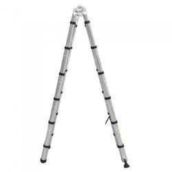 ESCALERA TELESCOPICA EN V PLEGABLE