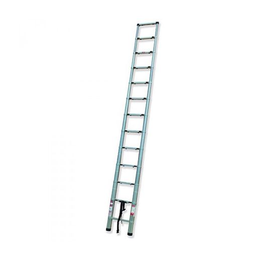 ESCALERA TELESCOPICA TUBULAR 13 PELDAÑOS