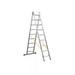 ESCALERA TRANSFORMABLE 2 TRAMOS 8 PELDAÑOS