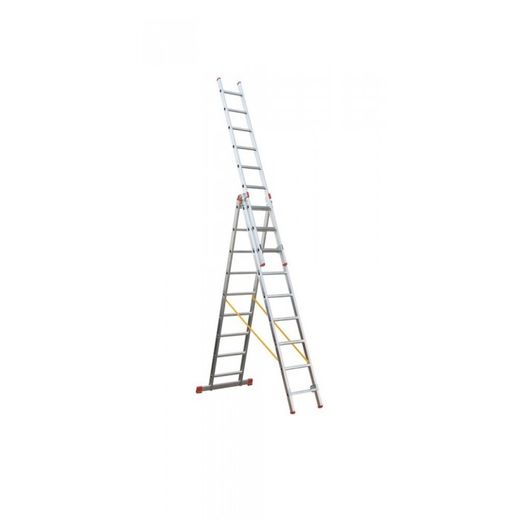 ESCALERA TRANSFORMABLE 3 TRAMOS 9 PELDAÑOS