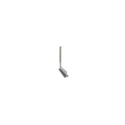 ESCUADRA DE ACERO DE SECCION REDUCIDA, ZINCADA CON SOMBRERO 400X230MM