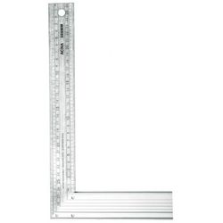 ESCUADRA DE CARPINTERO CON BASE DE ALUMINIO Y HOJA FLEXIBLE 400X185MM