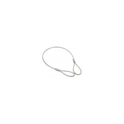 ESLINGA CABLE ACERO GALVA. 6X36+1 DE 16X1350MM C/GAZAS DE 250MM C/MANGUERA PVC EN EL CENTREO (C.T.2700KGS)