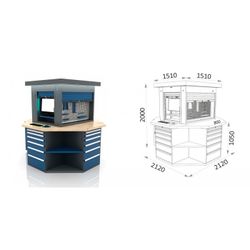 ESPACIO DE TRABAJO PERSONALIZADO OCTOGONAL
