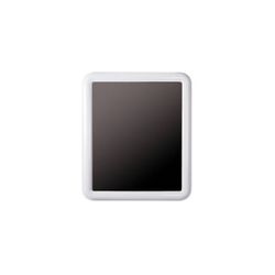 ESPEJO RECTANGULAR BLANCO(55X65)