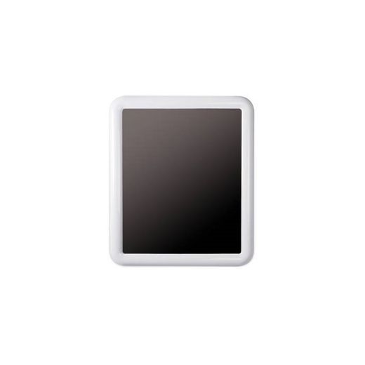 ESPEJO RECTANGULAR BLANCO(55X65)