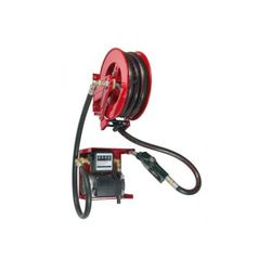 ESTACION MURAL DE GASOIL CON ENROLLADOR ELECTRICA 220 V 60 L