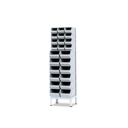ESTANTERIA DE GAVETAS FIJAS (12 GAF-3, 12 GAF-4, 3 TGAF-3, 2 TGAF-4)