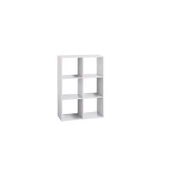 ESTANTERIA MIX N MODUL 6 ESTANTES BLANCA