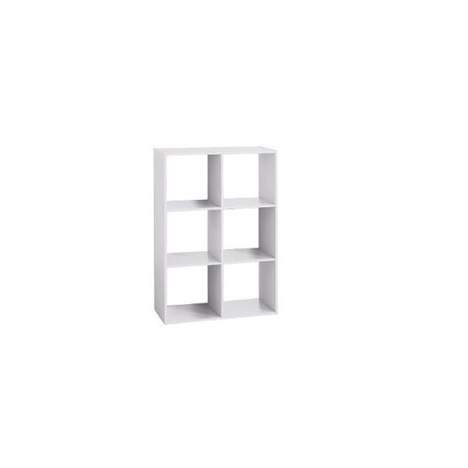ESTANTERIA MIX N MODUL 6 ESTANTES BLANCA