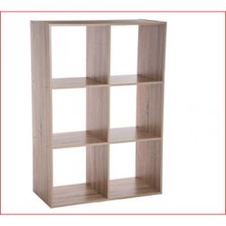 ESTANTERIA MIX N MODUL 6 ESTANTES NAT.