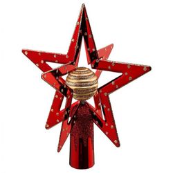 ESTRELLA ARBOL DE NAVIDAD ROJA