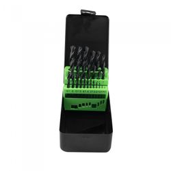 ESTUCHE DE BROCAS HELICOIDALES 1-13MM HSS 4241 NEGRO