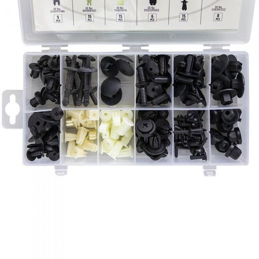 ESTUCHE DE CLIPS BMW MINI 112 PCS PARA TAPICERIA
