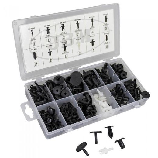 ESTUCHE DE CLIPS MERCEDES-BENZ 151 PCS PARA TAPICERIA