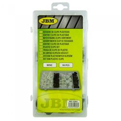ESTUCHE DE CLIPS PLASTICOS MERCEDES-BENZ 95 PCS