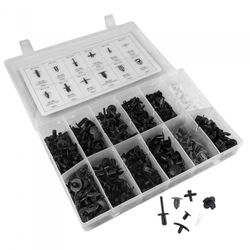 ESTUCHE DE CLIPS PLASTICOS VOLVO 350 PCS