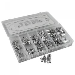 ESTUCHE DE REMACHES TUERCA DE ALUMINIO