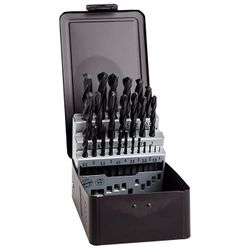 ESTUCHE METALICO DE BROCAS HSS-R (25 PZS)