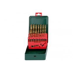 ESTUCHE METALICO DE BROCAS HSS-TIN, 19 PIEZAS: XMM