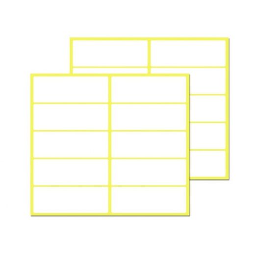 ETIQUETAS ADHESIVAS BLANCAS 70 x 25 mm (PACK 300)