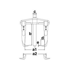 EXTRACTOR 2 GARRAS 250-330MM SP3320