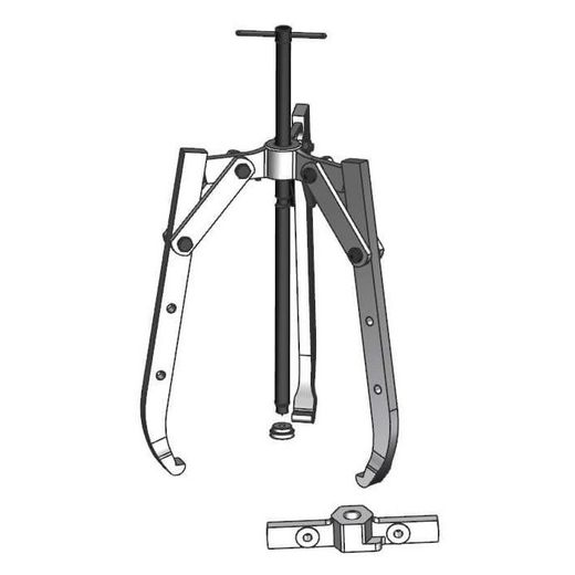 EXTRACTOR HIDRAULICO FORZA 1330TH PARTE MECANICA