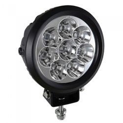 FARO DE TRABAJO DE 8 LEDS 80W REDONDO LUZ CONCENTRADA