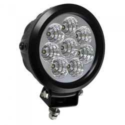 FARO DE TRABAJO DE 8 LEDS 80W REDONDO LUZ DISPERSA