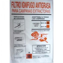 FILTRO CAMPANA COCINA 60X45