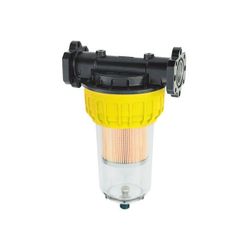 FILTRO HIDROSORBENTE TRANSPARENTE ACEITE-GASOLEO-BIODIESEL 100 L/M H 1”