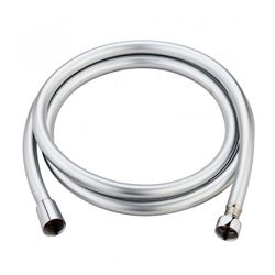 FLEXO DUCHA PVC LUXE PLATA 1.8MTS.