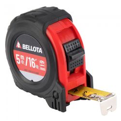 FLEXOMETRO BIMATERIAL 5M EN PULGADAS Y MM