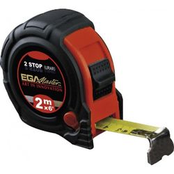 FLEXOMETRO RALLYE BIMAT 2 STOPS URAR MATT 5 M X 19 MM