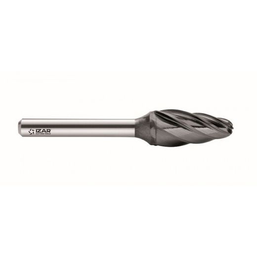 FRESA ROTATIVA METAL DURO NORMA-RBF (F) OJIVA REDONDEADA-9268-12.70X08.00 MM DENT.1