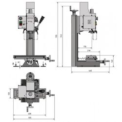 FRESADORA BF16 VARIO 230V.