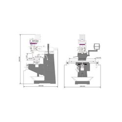 FRESADORA OPTIMILL MF4-B
